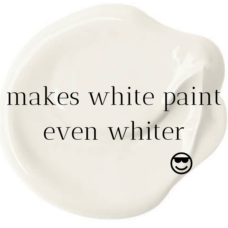 #TPKtip - how to make white look even whiter - The Painted Kitchen
